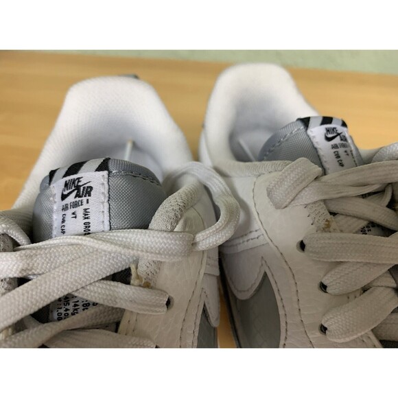 Rare  Nike Air Force 1 \'07 LV8‎ Under Construction White Grey BQ4421-100 Size 9 main image 6